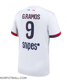 Billige Fotballdrakt Paris Saint-Germain Goncalo Ramos #9 Replika Bortedrakt 2025-26 Kortermet